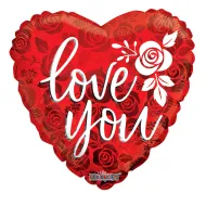 ROUND LOVE YOU 18 INCH 