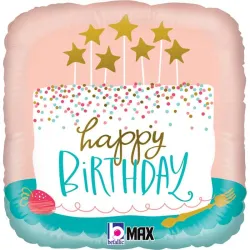 ROUND HAPPY BIRTHDAY 18 INCH 