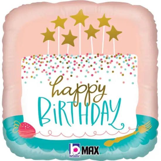 ROUND HAPPY BIRTHDAY 18 INCH