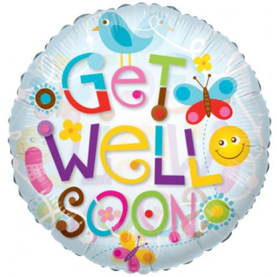 FOIL BALLOONS GET WELL SOON