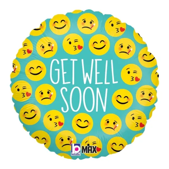 FOIL BALLOONS GET WELL SOON