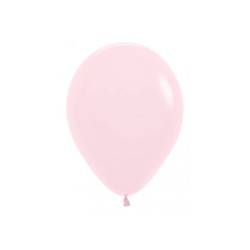  LATEX ROUND BALLOONS PASTEL MATTE PINK 5 INCH 100 PCS 