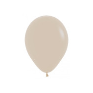 12 INCH LATEX ROUND BALLOONS FASHION WHITE SAND 100 PCS 