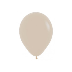 12 INCH LATEX ROUND BALLOONS FASHION WHITE SAND 100 PCS 