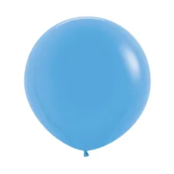  LATEX ROUND BALLOONS FASHION BLUE 24 INCH 3 PCS 