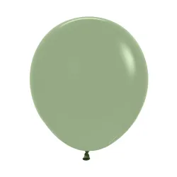  LATEX ROUND BALLOONS FASHION EUCALYPTUS 18 INCH 6 PCS 