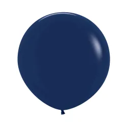  LATEX ROUND BALLOONS FASHION NAVY BLUE 18 INCH 6 PCS 