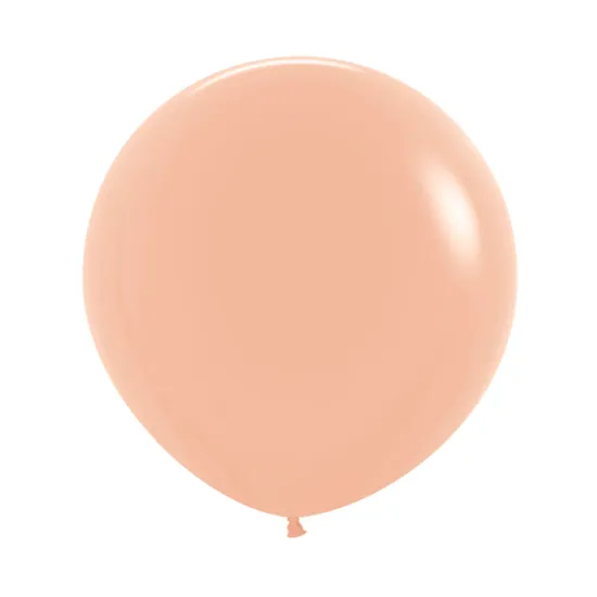 36 inch LATEX ROUND BALLOONS FASHION PEACH BLUSH