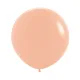 36 inch LATEX ROUND BALLOONS FASHION PEACH BLUSH