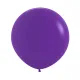 18 inch LATEX ROUND BALLOONS FASHION VIOLET