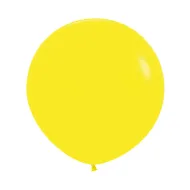  LATEX ROUND BALLOONS FASHION YELLOW 18 INCH 6 PCS 