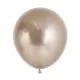 18 inch LATEX ROUND BALLOONS REFLEX CHAMPAGNE - 6Pcs