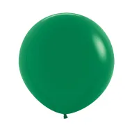  LATEX ROUND BALLOONS FASHION FOREST GREEN 24 INCH 3 PCS 