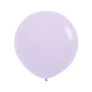  LATEX ROUND BALLOONS PASTEL MATTE LILAC 24 INCH 3 PCS 
