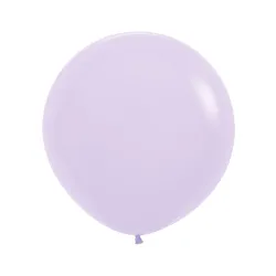 LATEX ROUND BALLOONS PASTEL MATTE LILAC 24 INCH 3 PCS 