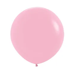  LATEX ROUND BALLOONS FASHION PINK 24 INCH 3 PCS 