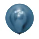 REFLEX BLUE LATEX ROUND BALLOONS 12 INCH 50 PCS