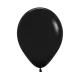 5 inch LATEX ROUND BALLOONS FASHION BLACK