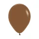 5 inch LATEX ROUND BALLOONS FASHION COFFEE