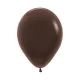 12 inch LATEX ROUND BALLOONS FASHION CHOCOLATE