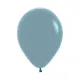 12 inch LATEX ROUND BALLOONS PASTEL DUSK BLUE - 100Pcs