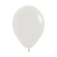 12 inch LATEX ROUND BALLOONS PASTEL DUSK CREAM - 100Pcs