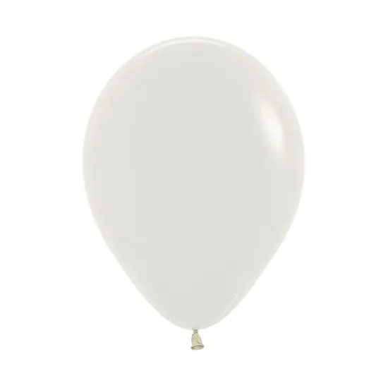 5 inch LATEX ROUND BALLOONS PASTEL DUSK CREAM