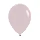 5 inch LATEX ROUND BALLOONS PASTEL DUSK ROSE