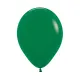 5 inch LATEX ROUND BALLOONS FASHION FOREST GREEN