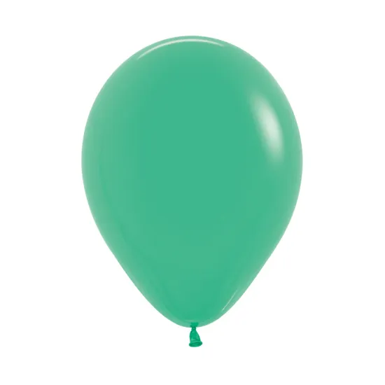 12 inch LATEX ROUND BALLOONS FASHION GREEN