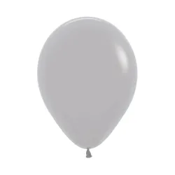 12 INCH LATEX ROUND BALLOONS FASHION GREY 100 PCS 