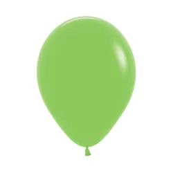 12 INCH LATEX ROUND BALLOONS FASHION LIME GREEN - 100 PCS 