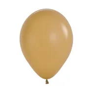 12 INCH LATEX ROUND BALLOONS FASHION LATTE - 100 PCS 