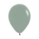 12 inch LATEX ROUND BALLOONS PASTEL DUSK LAUREL GREEN - 100Pcs
