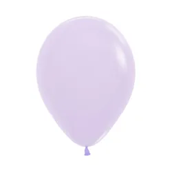  LATEX ROUND BALLOONS PASTEL MATTE LILAC 5 INCH 100 PCS 