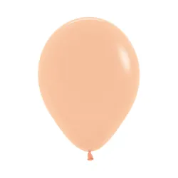 12 INCH LATEX ROUND BALLOONS FASHION PEACH BLUSH 100 PCS 