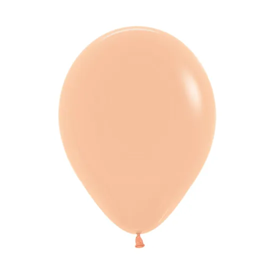 12 inch LATEX ROUND BALLOONS FASHION PEACH BLUSH