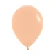 12 inch LATEX ROUND BALLOONS FASHION PEACH BLUSH