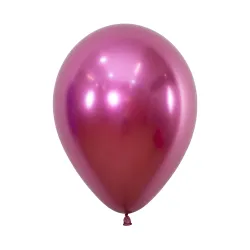 REFLEX FUCHSIA LATEX ROUND BALLOONS 5 INCH 50 PCS 