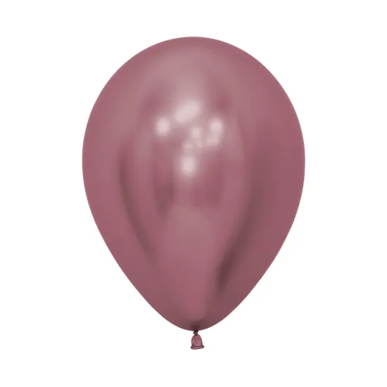 REFLEX PINK LATEX ROUND BALLOONS 5 INCH 50 PCS