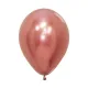 12 inch LATEX ROUND BALLOONS REFLEX ROSE GOLD - 50Pcs