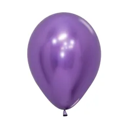 12 inch LATEX ROUND BALLOONS REFLEX VIOLET - 50 PCS 