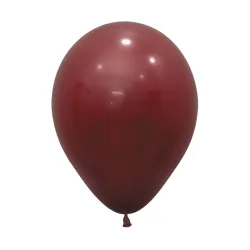  LATEX ROUND BALLOONS FASHION MERLOT 5 INCH 100 PCS 