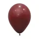 12 inch LATEX ROUND BALLOONS FASHION MERLOT