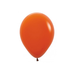  LATEX BALLOONS SUNSET ORANGE 5 INCH 100 PCS 