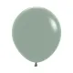 24 inch LATEX ROUND BALLOONS PASTEL DUSK LAUREL GREEN - 3Pcs