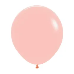  LATEX ROUND BALLOONS PASTEL MATTE MELON 18 INCH 6 PCS 