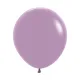 18 inch LATEX ROUND BALLOONS PASTEL DUSK LAVENDER - 6Pcs