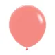24 inch LATEX ROUND BALLOONS FASHION TROPICAL CORAL - 3Pcs
