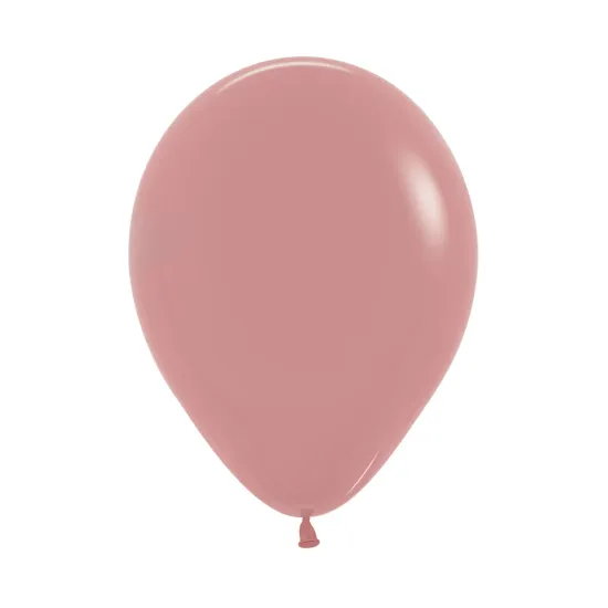 5 inch LATEX ROUND BALLOONS FASHION ROSEWOOD